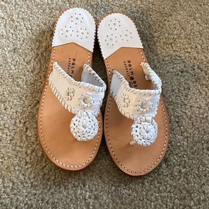 NWOT palm beach flip flops